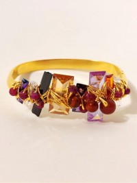 Shakil Ismail, Bracelets, Stone - Zircon & Akik, Designer Jewelry, AC-SKL-249